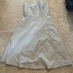 Banana republic strapless dress